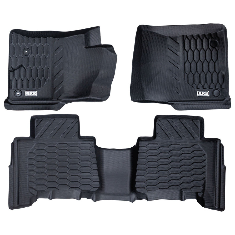 ARB Floor Mats Front and Rear Set Suitable For Toyota Prado 120 Series – 4080040