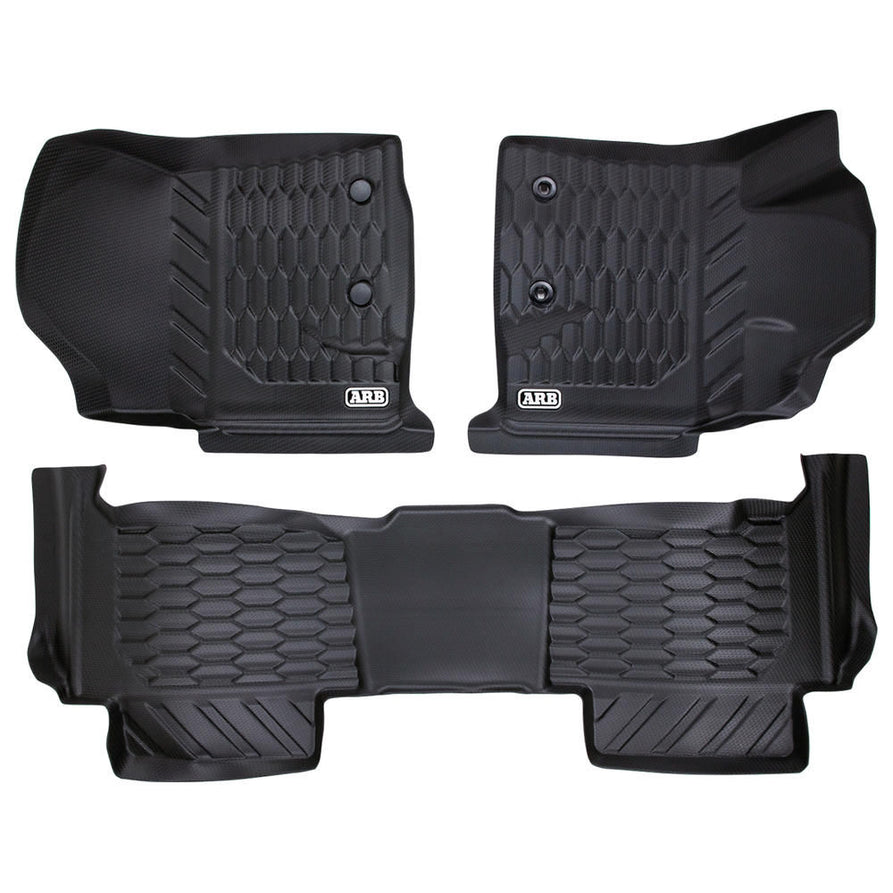 ARB Floor Mats Front and Rear Set Suitable For Toyota LandCruiser 200 Series – 4080002B