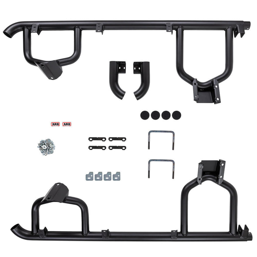 ARB Summit Side Protection Step with Aluminium Tread Suitable For 78 Series LandCruiser – B03322