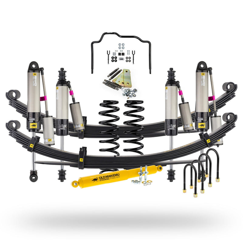 Old Man Emu BP-51 Suspension Kit Suitable For Toyota LandCruiser 78 Series Troop Carrier 2007-on