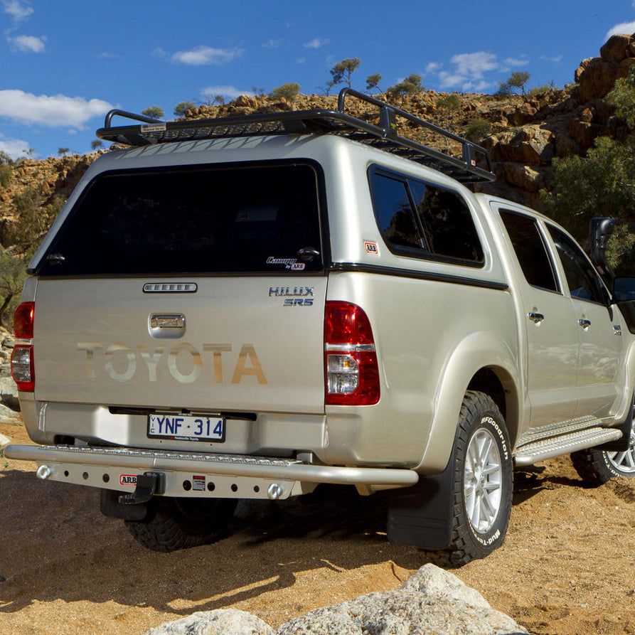 ARB Classic Canopy, Smooth, Low Roof with Sliding Windows Suitable For Toyota Hilux – CLS25A