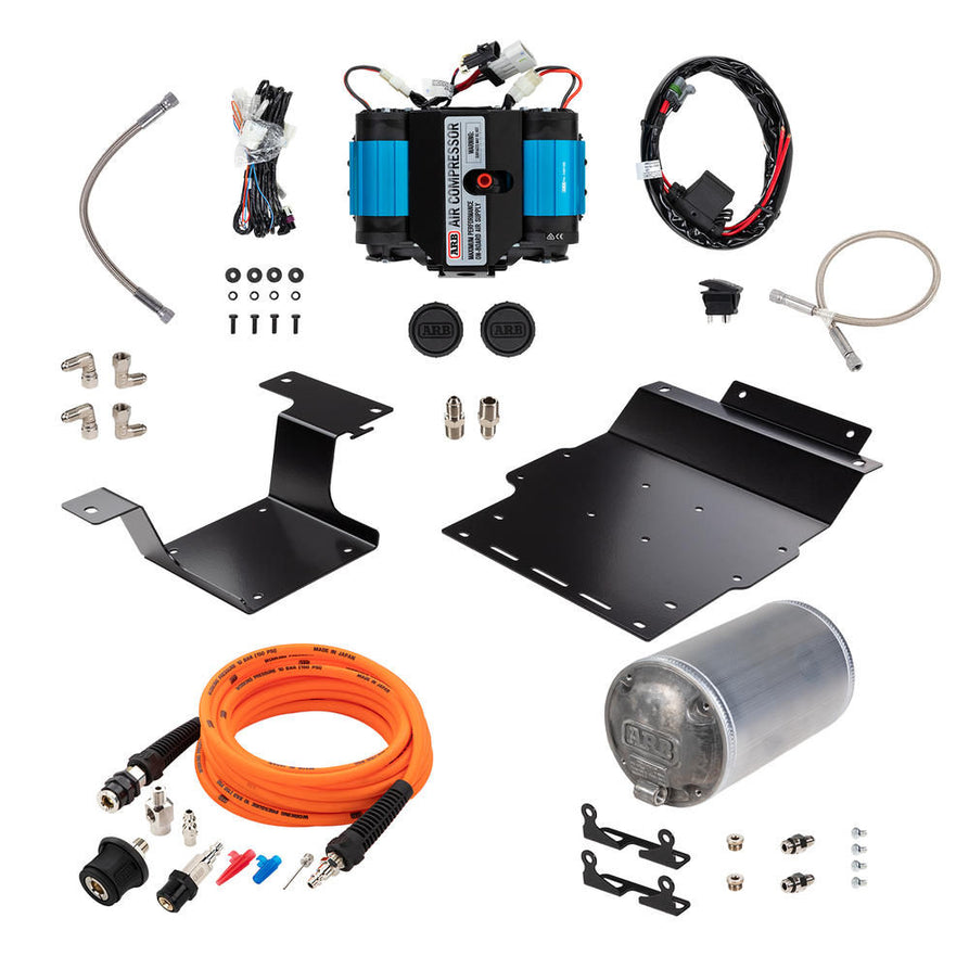ARB Twin Air Compressor On-Board System Suitable For Toyota LandCruiser 200 Series – CKMTA200K3