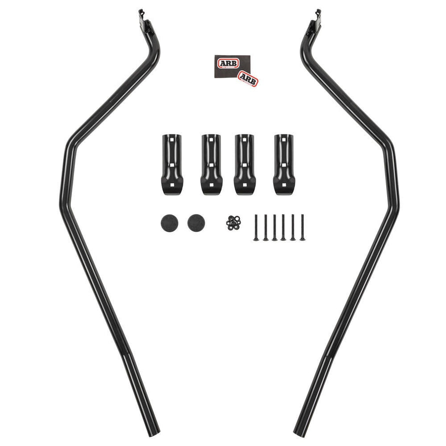 ARB Deluxe Side Steps and Rails with Aluminium Tread Suitable For Nissan GU Patrol – B03346
