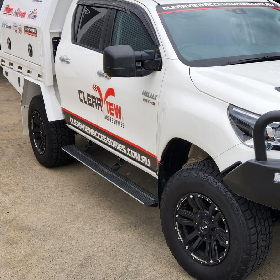ARB Power Boards with Aluminium Steps Suitable For Toyota Hilux – PBTA002