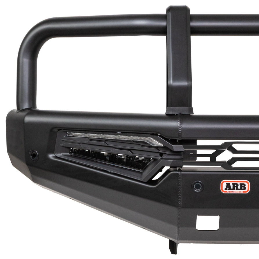 ARB Summit MkII Bull Bar Winch Compatible, Matt Black Suitable For Toyota Hilux