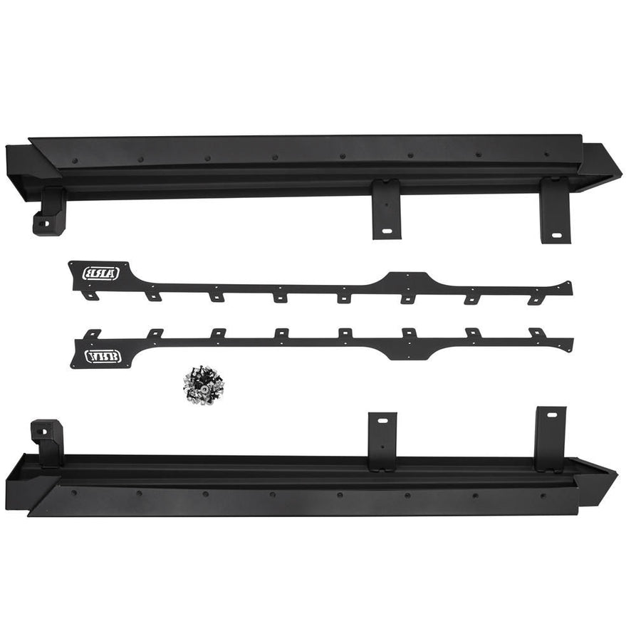 ARB Rock Slider with Textured Finish - Jeep Wrangler