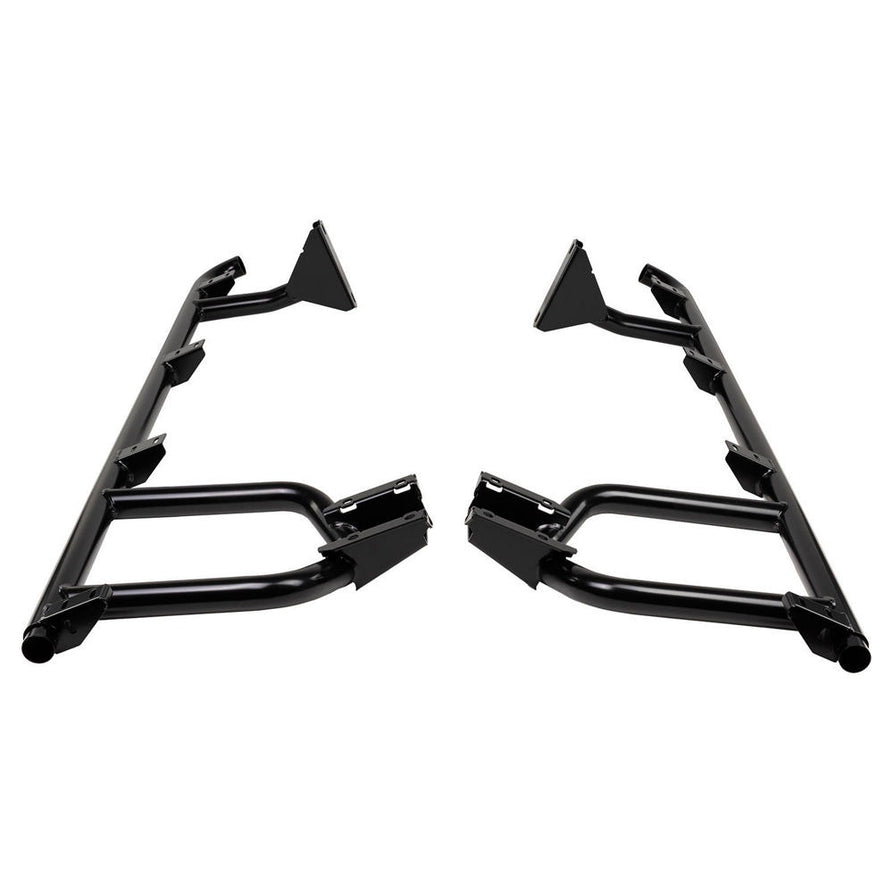 ARB Deluxe Side Rail and Step with Aluminium Tread Suitable For 79 Series – B03385