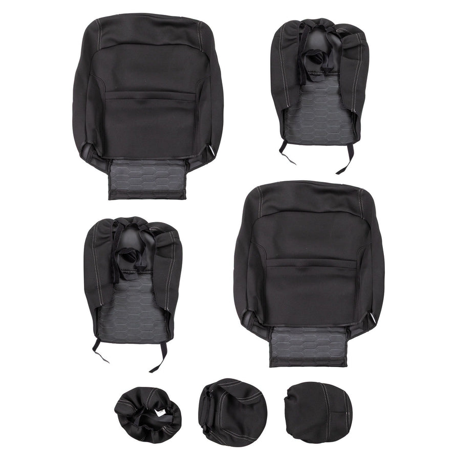 ARB Neoprene Seat Cover Set, Front, Suitable For Toyota LandCruiser 300 Series and Toyota Prado 250 Series – 0850131NFB