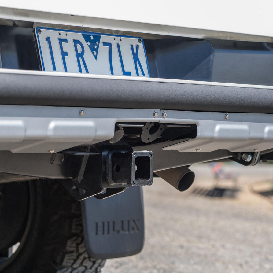 ARB Summit Raw Rear Bumper Suitable For Toyota Hilux Suitable For OE Towbar – 3614150
