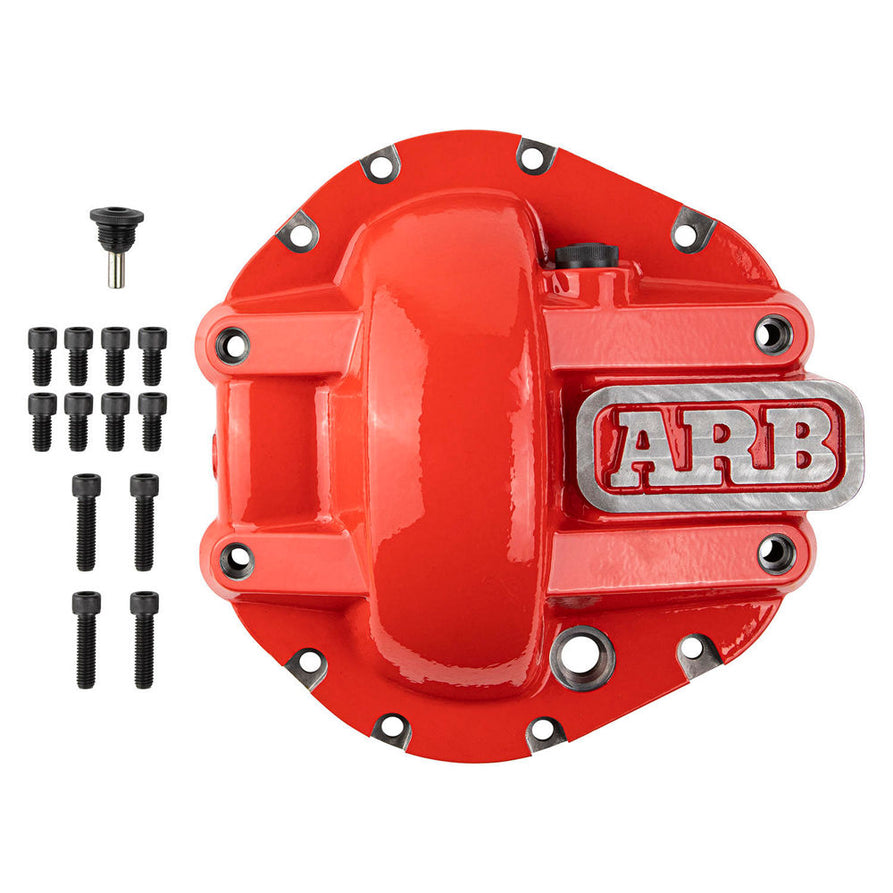 ARB Differential Cover with Red Finish Suitable For Nissan Navara D40 – 0750008