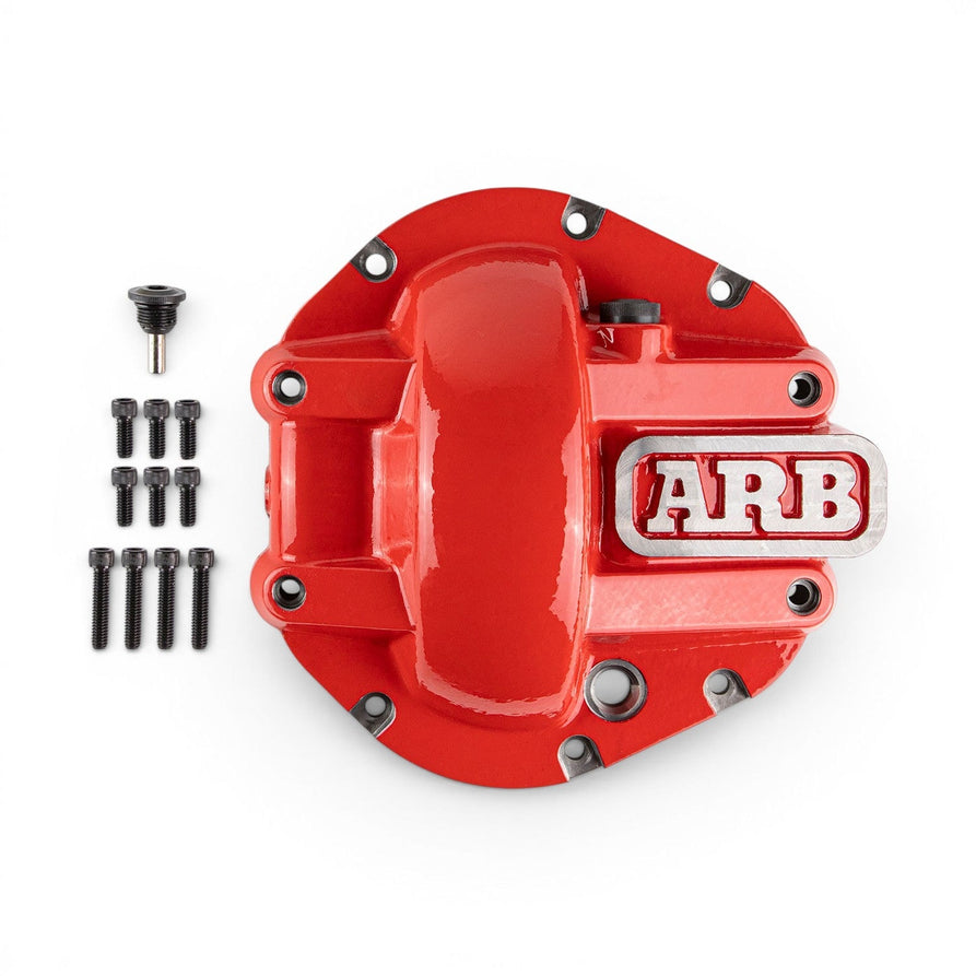 ARB Differential Cover D44 with Red Finish Suitable For Jeep Wrangler TJ and JK – 0750003