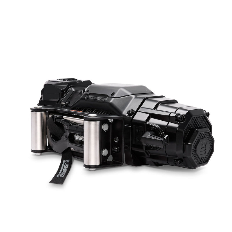 Bushranger COVERT 12W Winch - 12V 12,000lb Wire Rope