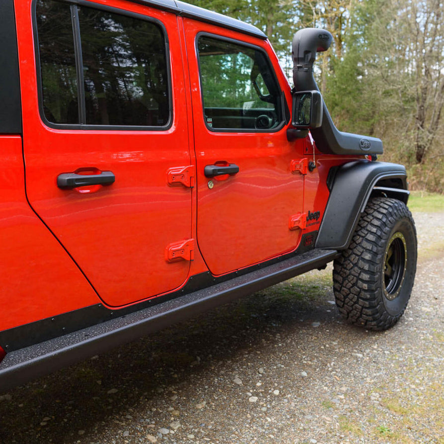 ARB Rock Sliders with Matt Black Finish Suitable For Jeep Gladiator – B03459