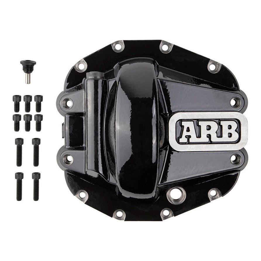ARB Rear Differential Cover with Black Finish Suitable For Jeep Gladiator, Wrangler – 0750012B