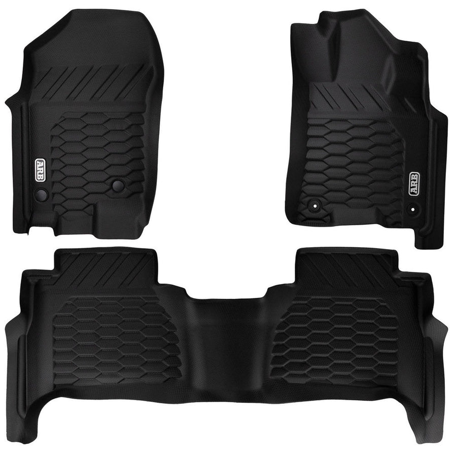 ARB Floor Mats Front and Rear Set Suitable For Nissan Navara – 4080008A