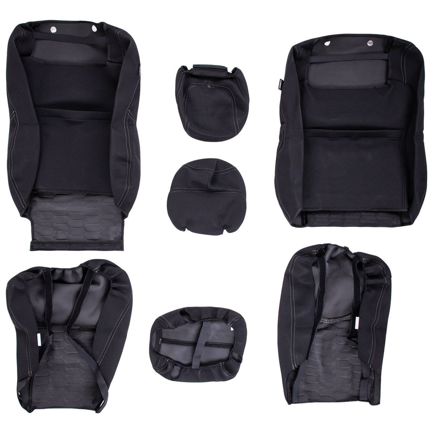 ARB Neoprene Seat Cover Set, Front, Suitable For Toyota LandCruiser 300 Series – 0850101NFB