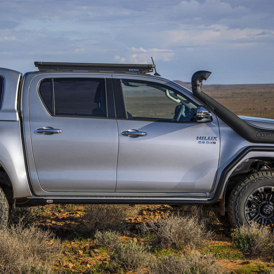 ARB Summit Steps and Rails with Aluminium Tread Suitable For Toyota Hilux – B03315