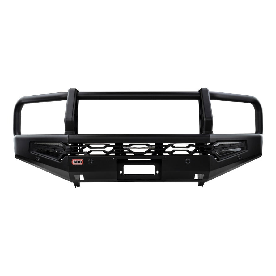 ARB Summit MkII Bull Bar Winch Compatible, Matt Black Suitable For Toyota Hilux