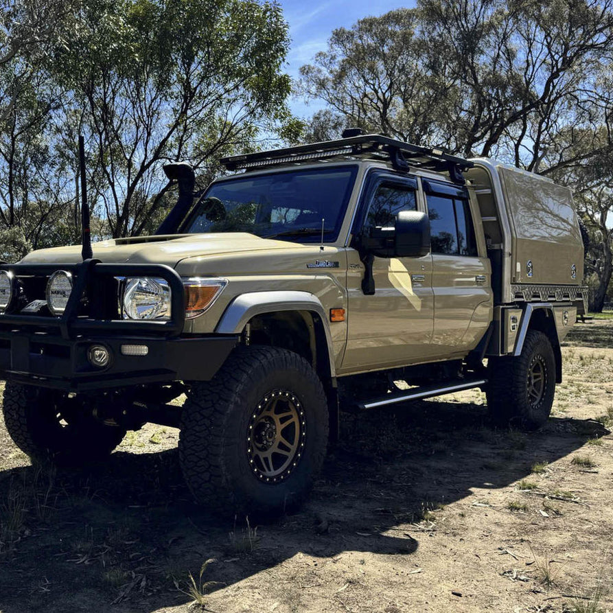 ARB Power Boards with Aluminium Finish Suitable For Toyota Landcruiser 79 Series – PBTA004