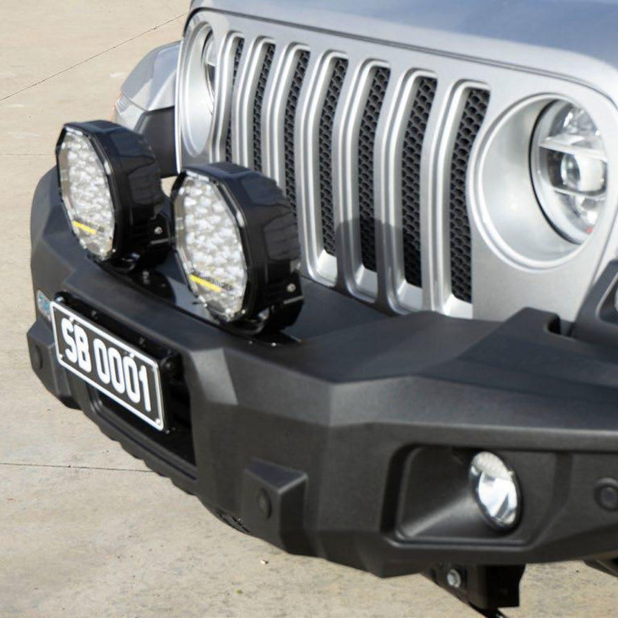ARB StealthBar Grained Black Suitable For Jeep Gladiator and Wrangler with Parking Sensors – SA224BL223