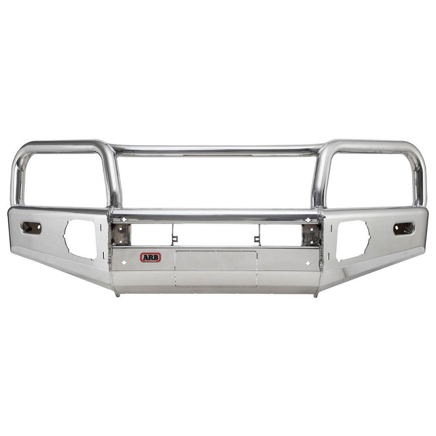 ARB Alloy Bull Bar with Polished Finish Suitable For Toyota Hilux Winch Compatible – 7414010