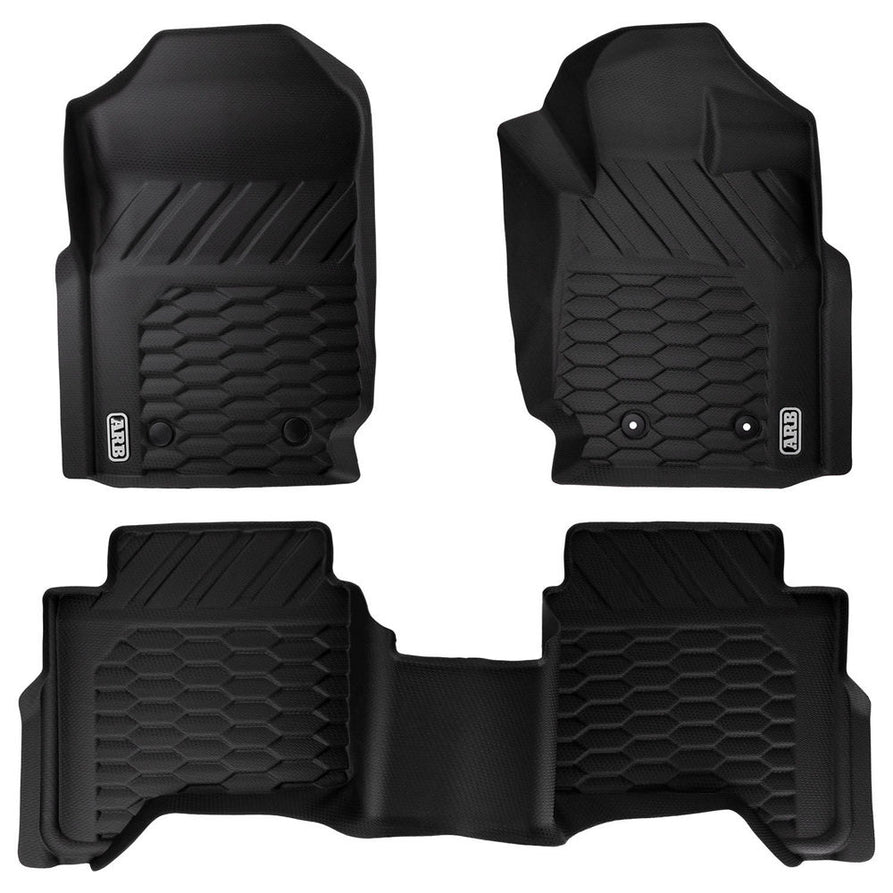 ARB Floor Mats Front and Rear Set Suitable For Ford Ranger – 4080007