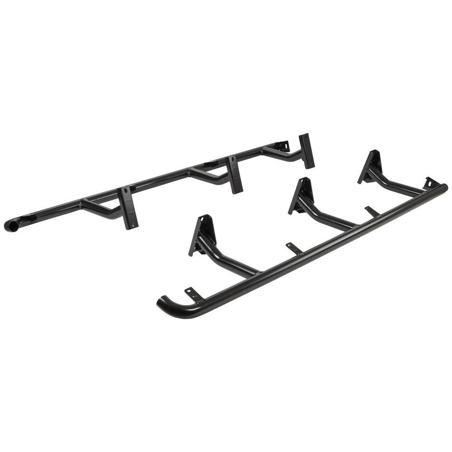 ARB Deluxe Steps and Rails with Aluminium Tread Suitable For Nissan Navara – B03389