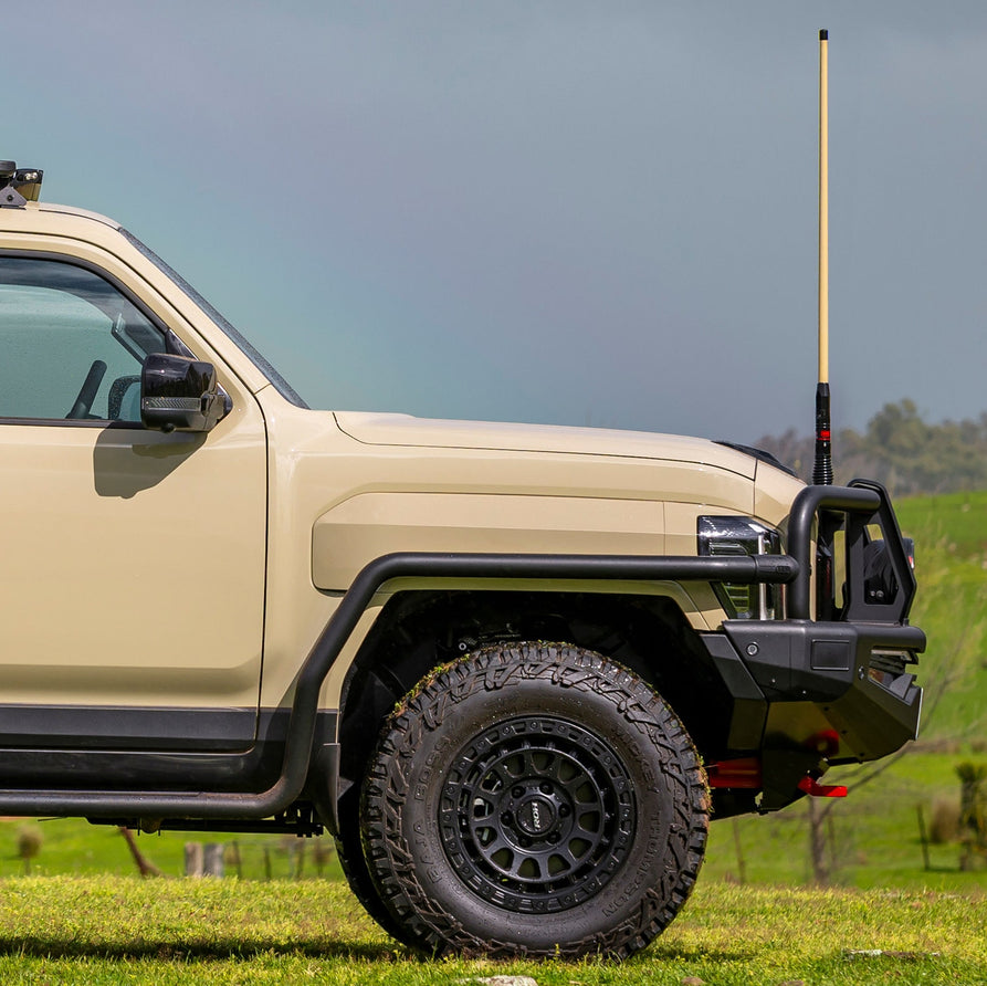 ARB Summit Steps and Rails with Black Tread Suitable For Kia Tasman – B03492