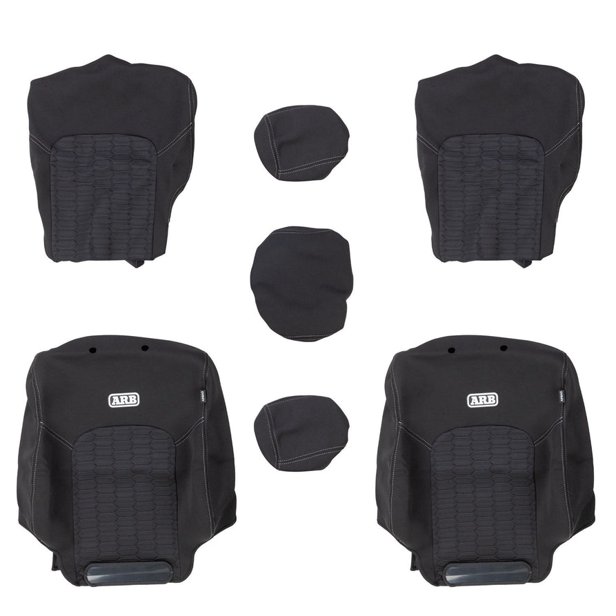 ARB Neoprene Seat Cover Set, Front, Suitable For Nissan Patrol Y62 ST/Ti – 0850113NF