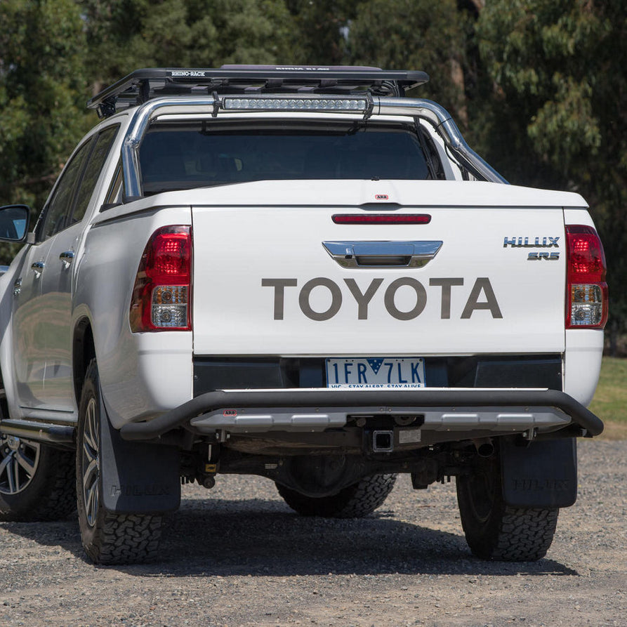 ARB Summit Raw Rear Bumper Suitable For Toyota Hilux Suitable For OE Towbar – 3614150