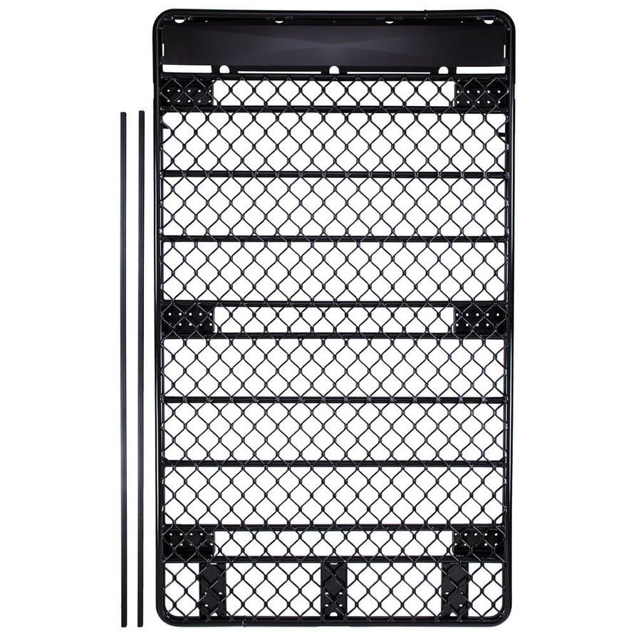 ARB Deluxe Flat Roof Rack with Mesh Floor 2200x1250mm - Multi-Vehicle Suitable For Toyota LandCruiser and Nissan Patrol – B01992