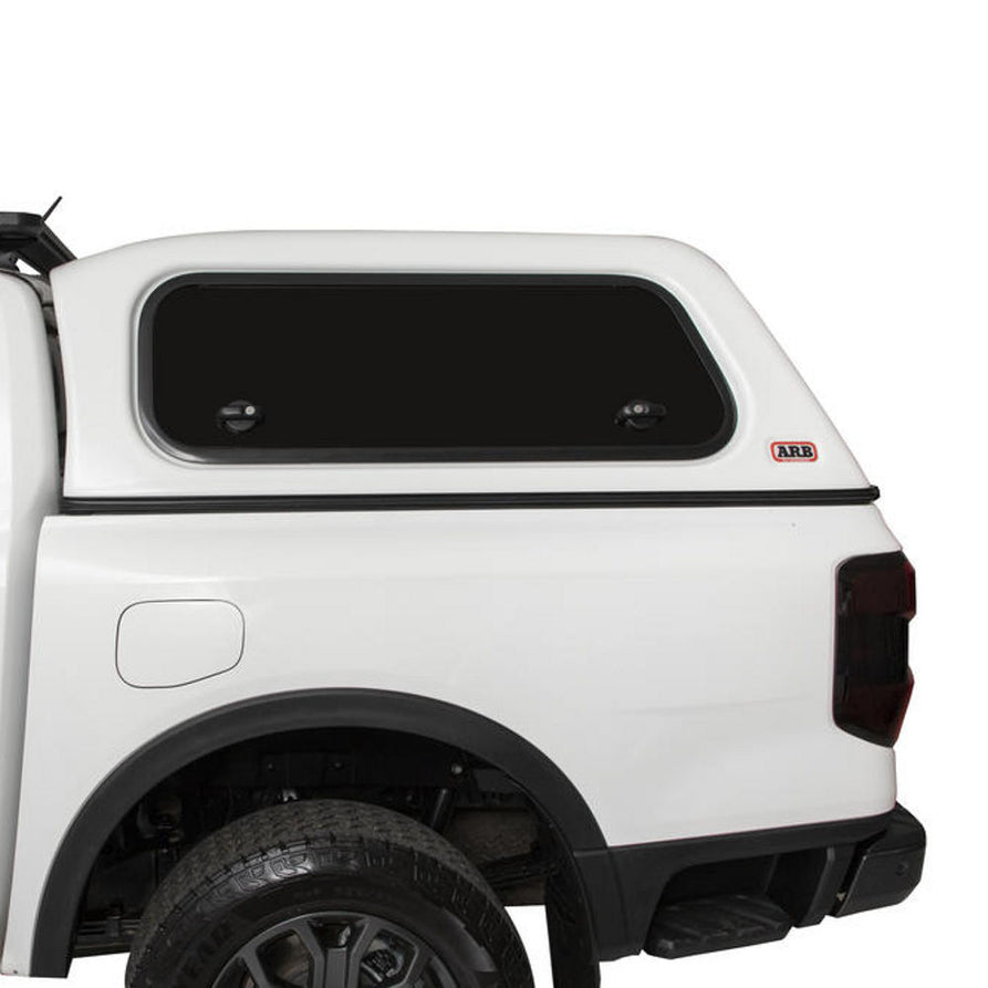 ARB Classic Plus Canopy, Smooth, Sliding RHS, Lift-up LHS Suitable For Ford Ranger – XCLS17B-1