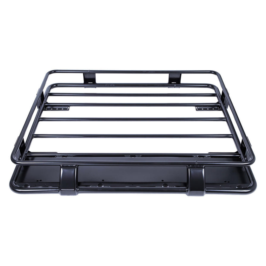 ARB Deluxe Steel Roof Rack Cage 1100 x 1250mm - Multi-Vehicle Fit Suitable For Toyota LandCruiser 76 Series – 3800290