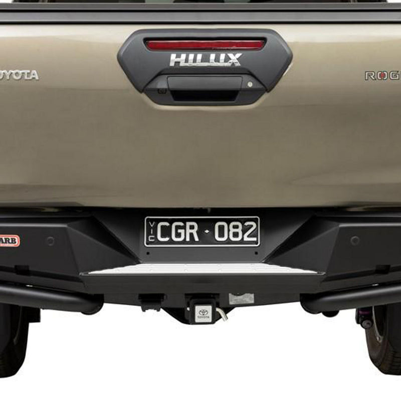 ARB Summit MkII Lower Protection Rail - Toyota Hilux with OE Towbar