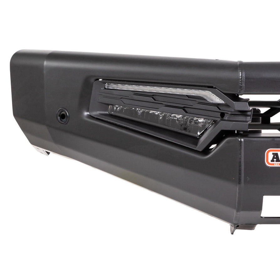 ARB Summit Sahara MkII Bull Bar with Matt Black Tube Suitable For Toyota Hilux wide body – B03136