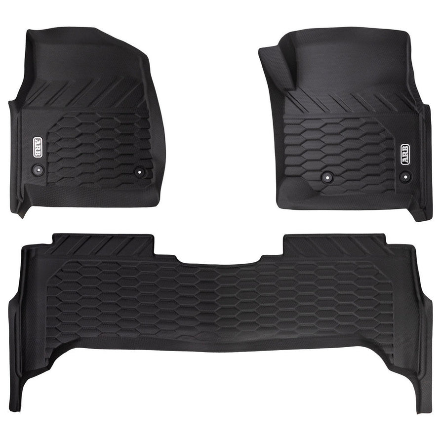 ARB Floor Mats Front and Rear Set Suitable For Toyota LandCruiser with Manual Seats – 4080016