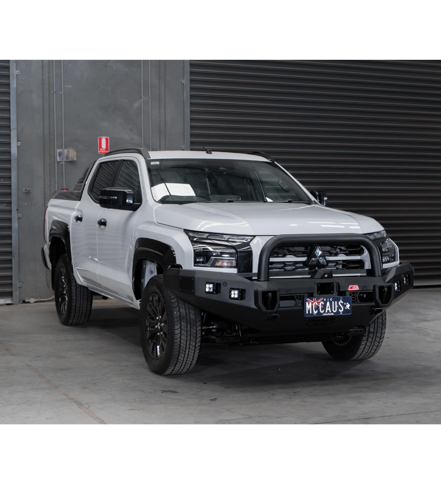 Triton MV 2024-On 078-01SQSBL Rocker Bull Bar Single Sand Black Loop Package