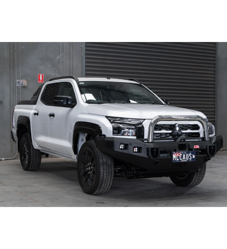 Triton MV 2024-On 078-01SQSSL Rocker Bull Bar Single Stainless Loop Package