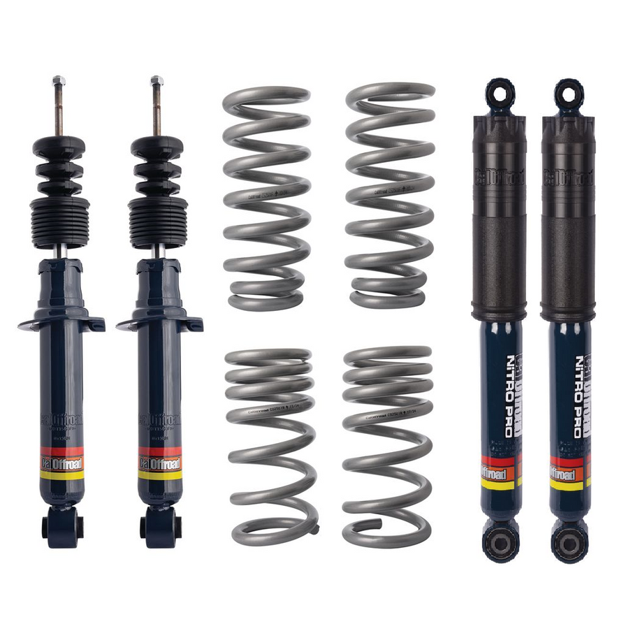4x4 Lift Kit Tour Pack | 2 Inch Lift Suitable For Isuzu Dmax 2011 to Mid 2020