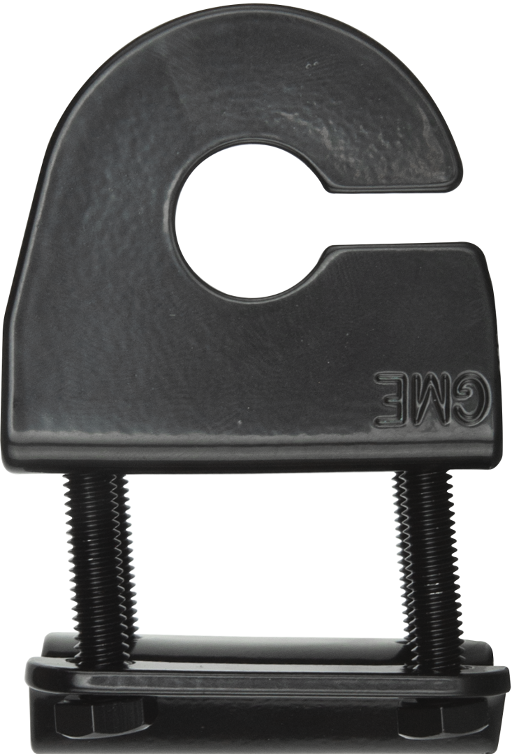 GME MB411B 2.5mm Mirror Mount with cable slot - Black