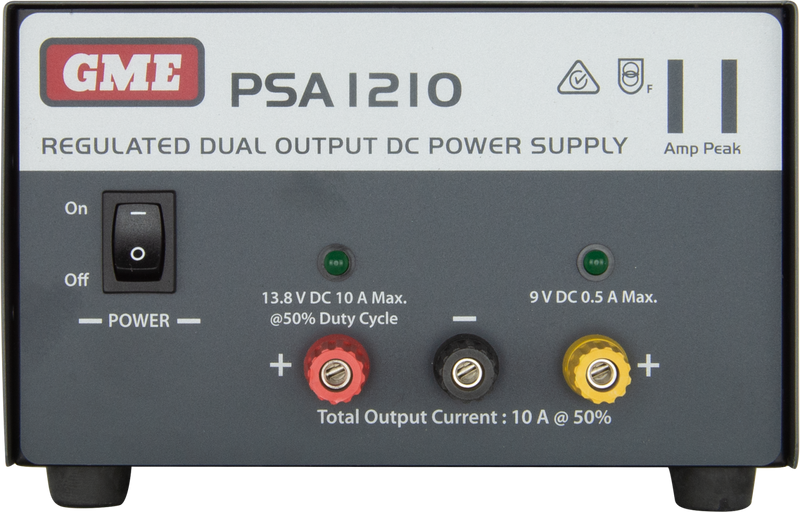 GME PSA1210 Regulated Power Supply (11 Amp Peak)