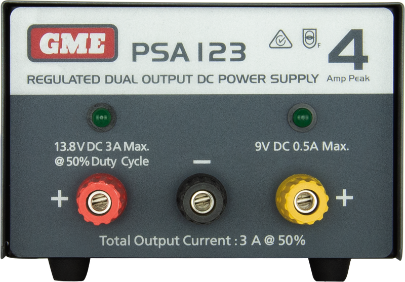 GME PSA123 Regulated Power Supply (4 Amp Peak)