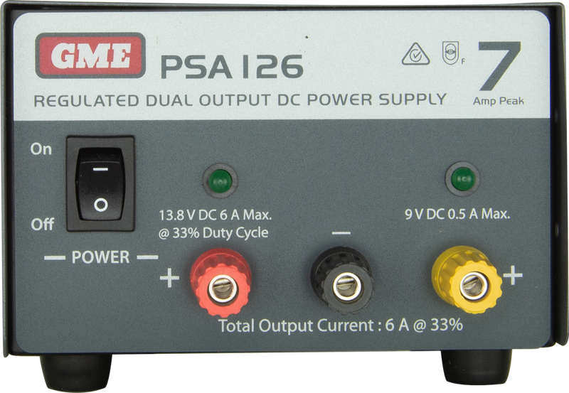 GME PSA126 Regulated Power Supply (7 Amp Peak)