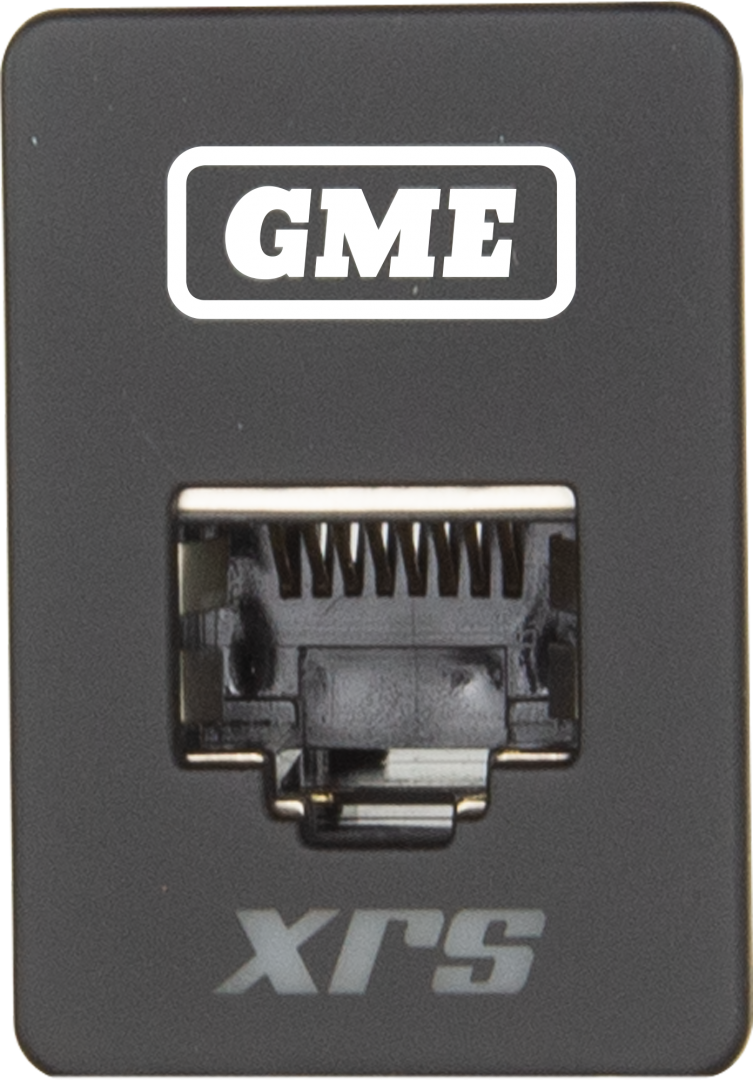 GME XRS-RJ45W1 RJ45 Pass-Through Adaptor - Type 1 (White)