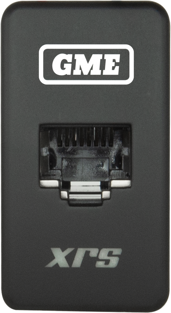 GME XRS-RJ45W4 RJ45 Pass-Through Adaptor - Type 4 (White)