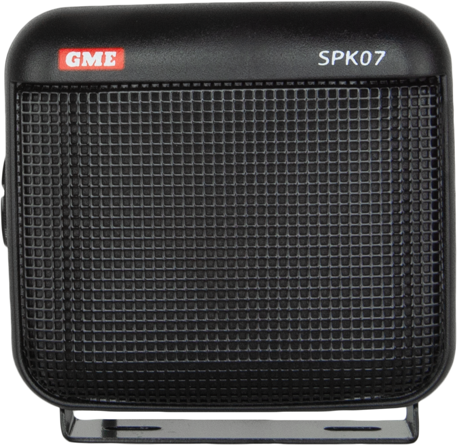 GME SPK07 8 Ohm Dust / Water Resistant Extension Speaker with Lead & Plug - Black