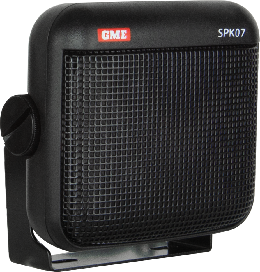 GME SPK07 8 Ohm Dust / Water Resistant Extension Speaker with Lead & Plug - Black