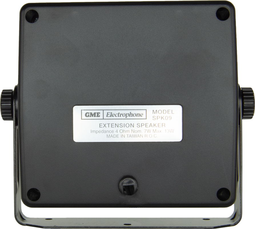 GME SPK09 4 Ohm Extension Speaker with Lead & Plug - Black