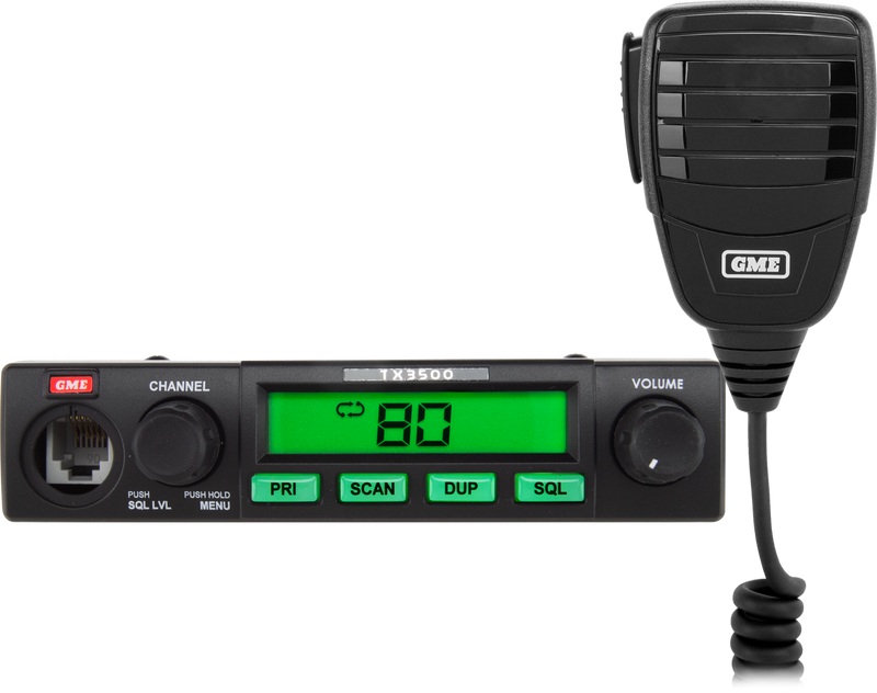 GME TX3500S 5 Watt Compact UHF CB Radio with ScanSuite™