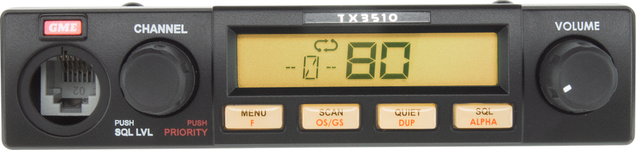 GME TX3510S 5 Watt Compact UHF CB Radio with ScanSuite™